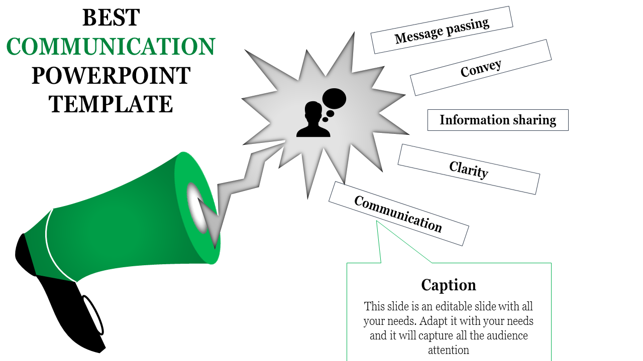 Get our Communication PPT and Google Slides Template	